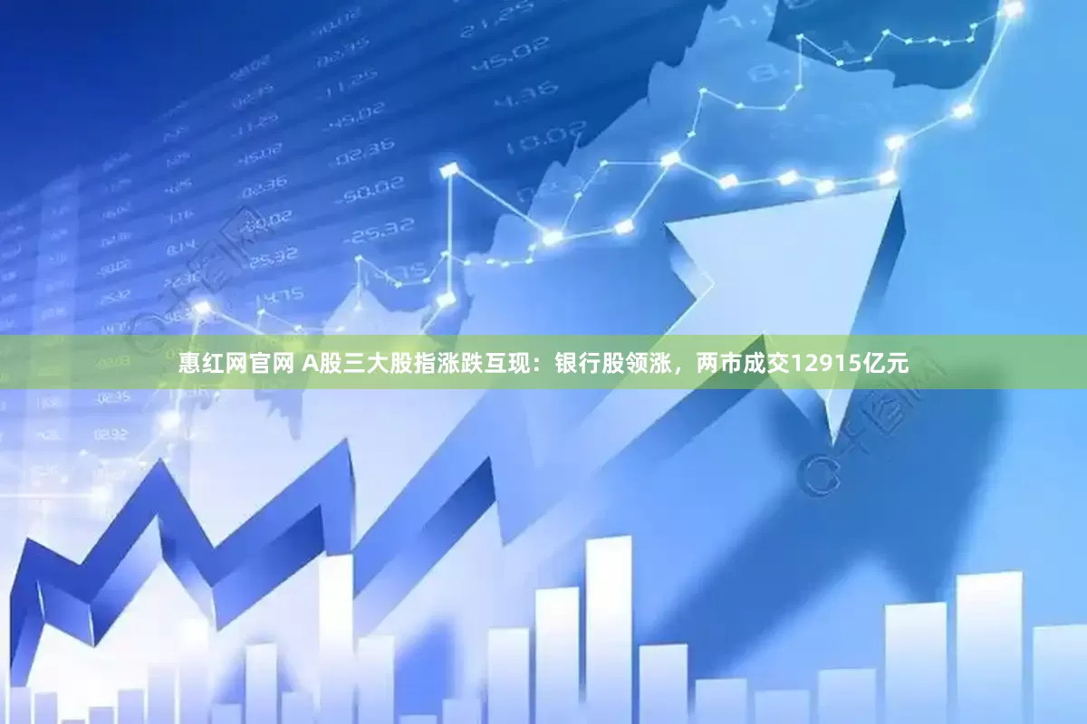 惠红网官网 A股三大股指涨跌互现：银行股领涨，两市成交12915亿元