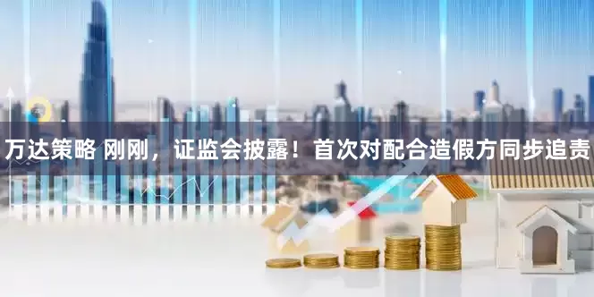 万达策略 刚刚，证监会披露！首次对配合造假方同步追责
