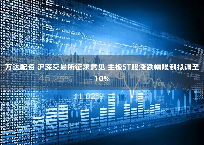 万达配资 沪深交易所征求意见 主板ST股涨跌幅限制拟调至10%