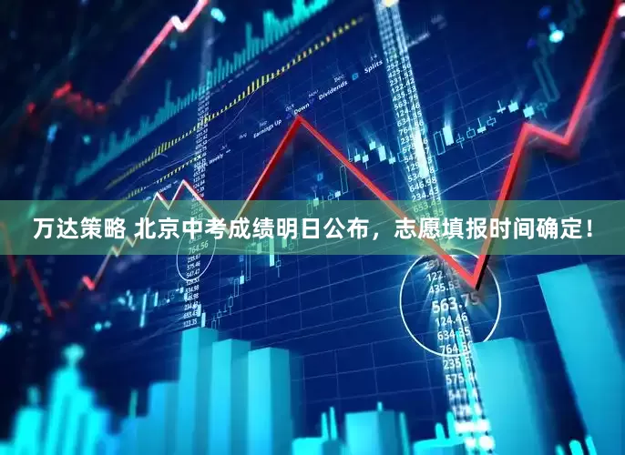 万达策略 北京中考成绩明日公布，志愿填报时间确定！
